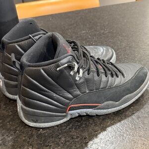 Jordan Black and Red Men's Sneakers